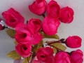 Trandafir roz inchis buchet mic