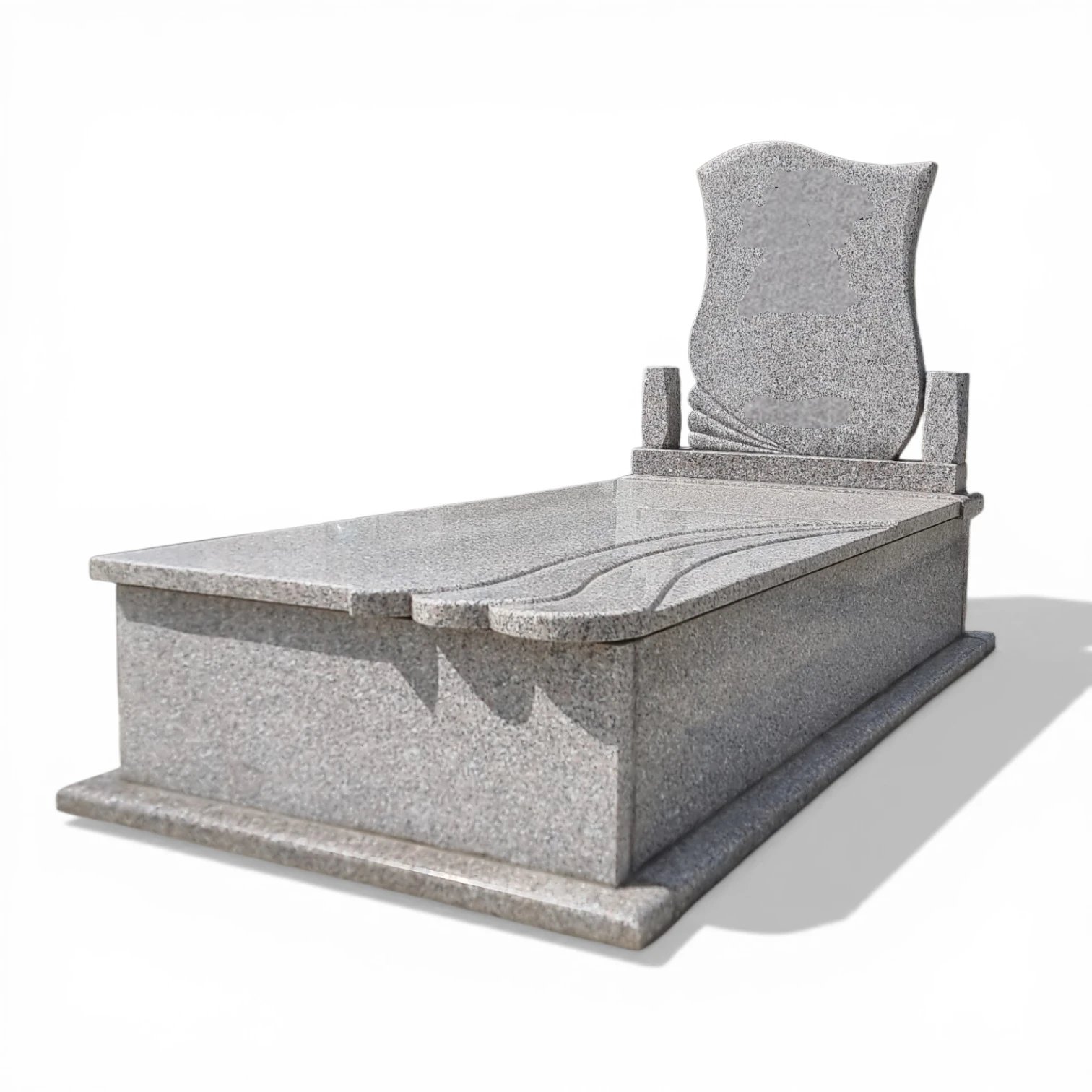 MONUMENT FUNERAR EVANTAI GRANIT GRI SILVER - imagine 2